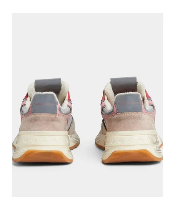 Distressed Low-Top Sneakers