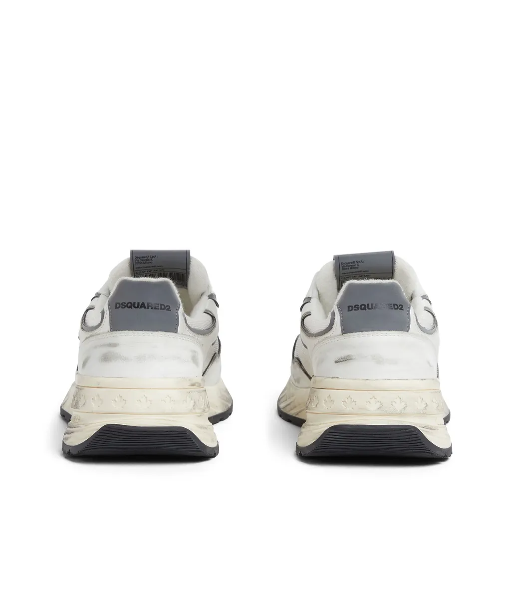 Distressed Low-Top Sneakers