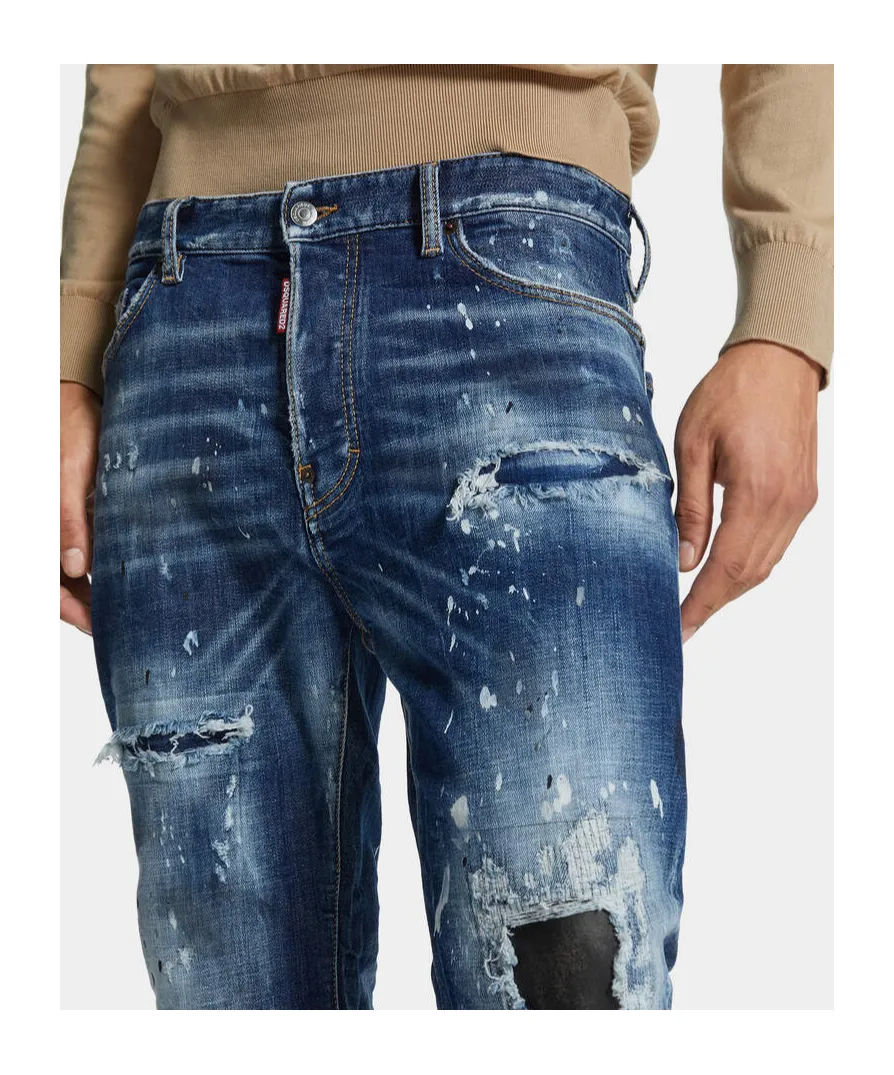 Medium Ripped Wash Bro Jeans