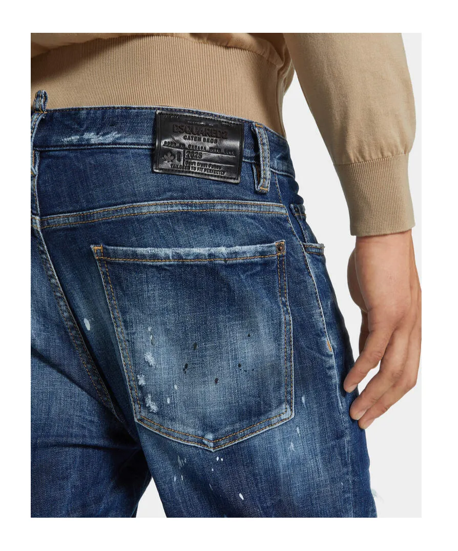 Medium Ripped Wash Bro Jeans