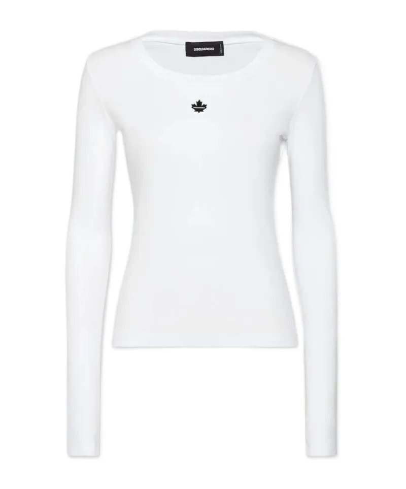 Long-Sleeved Crewneck T-Shirt