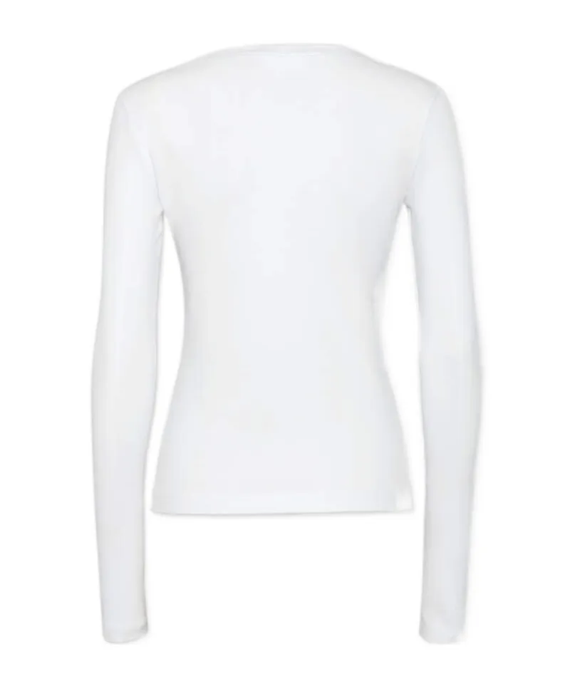 Long-Sleeved Crewneck T-Shirt