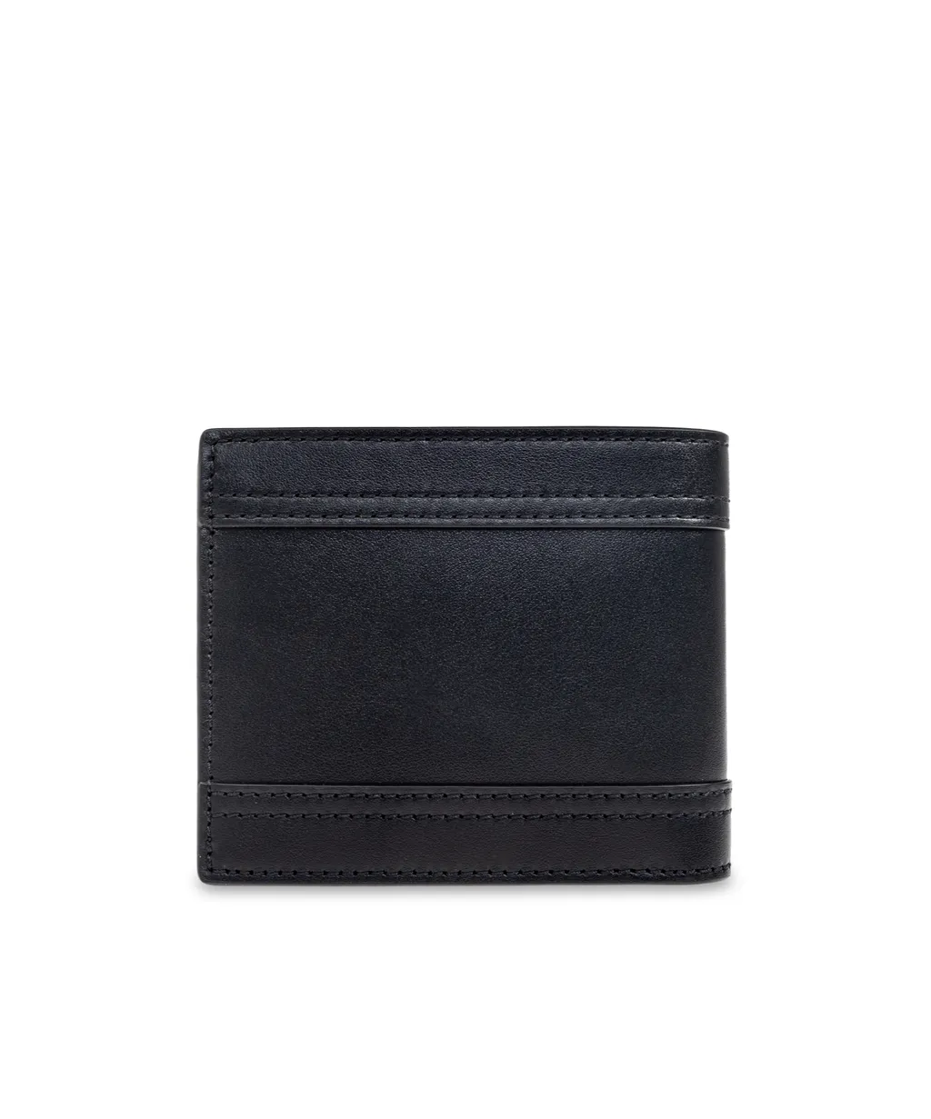 Logo-Printed Bi-Fold Wallet