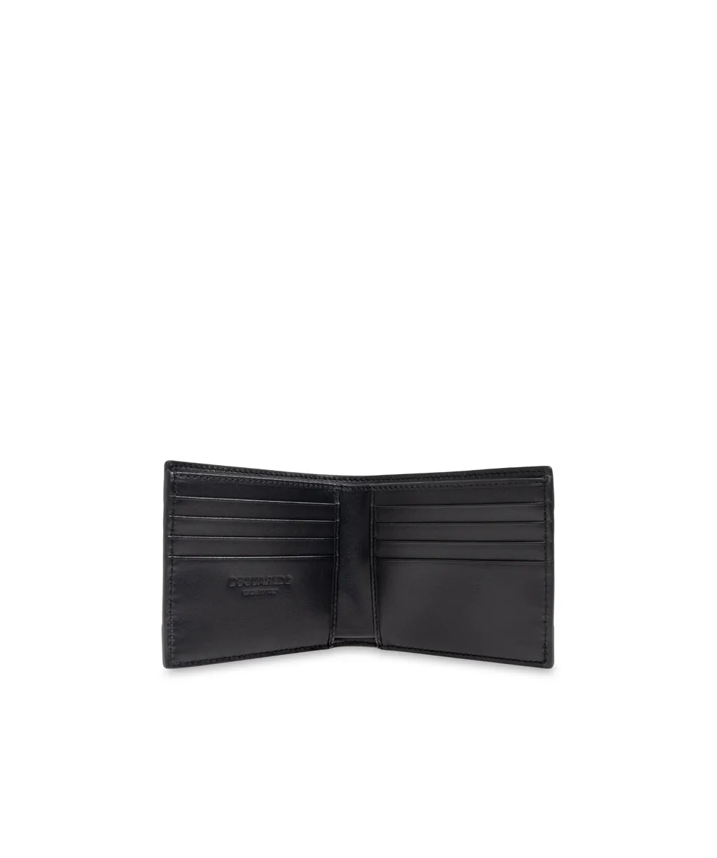 Logo-Printed Bi-Fold Wallet