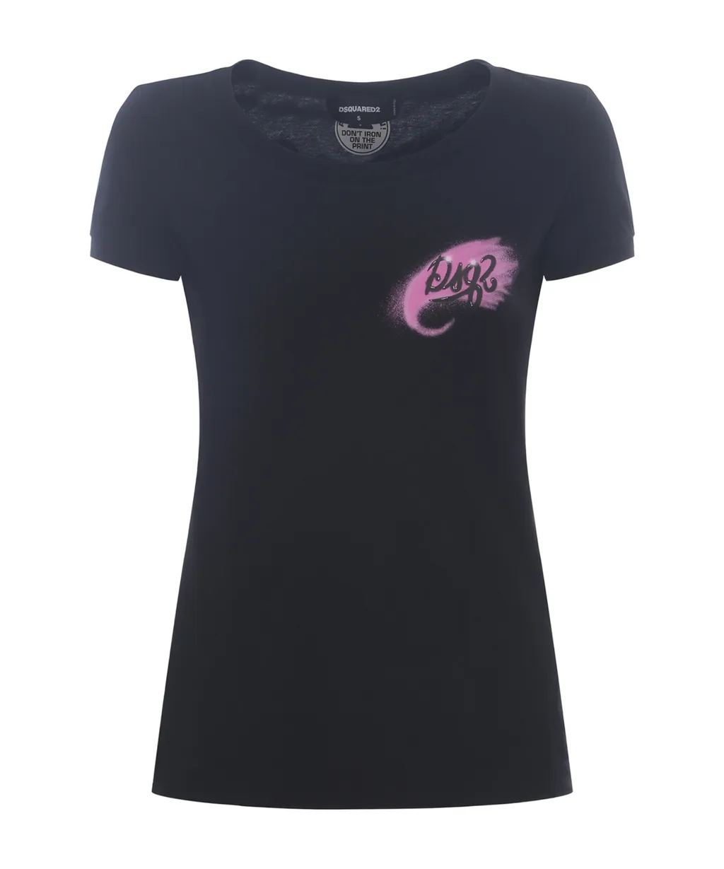 Logo Printed Crewneck T-Shirt