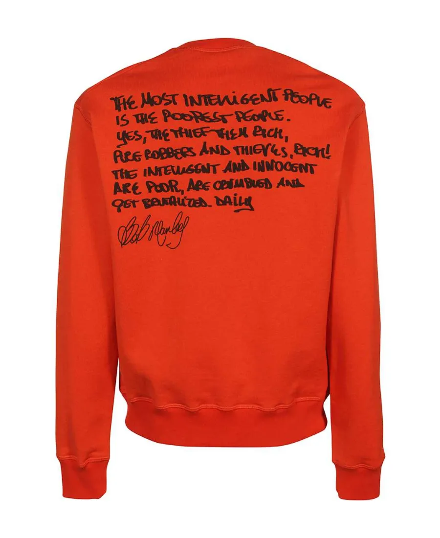 Photograph-Print Sweatshirt
