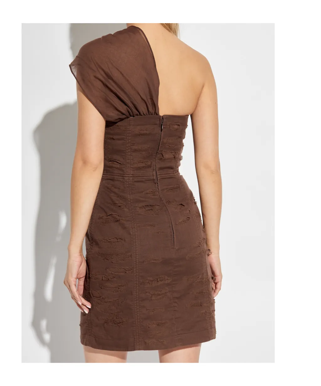 Corset Off-Shoulder Mini Dress