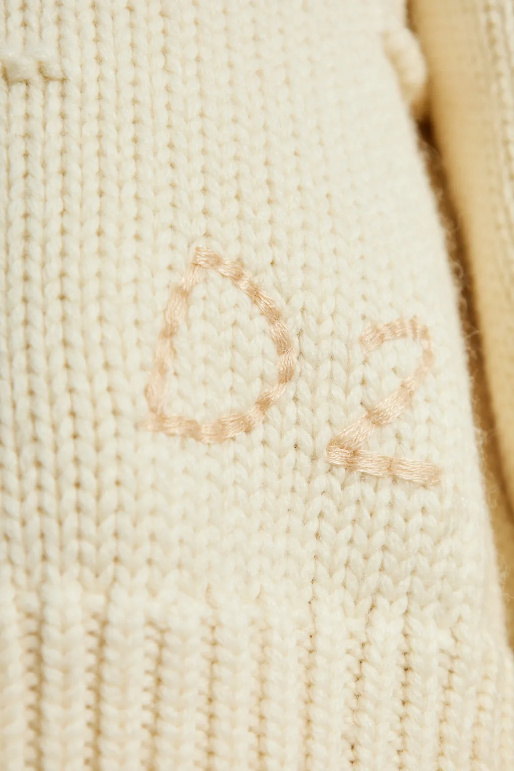 Ripped-Detail Crewneck Jumper