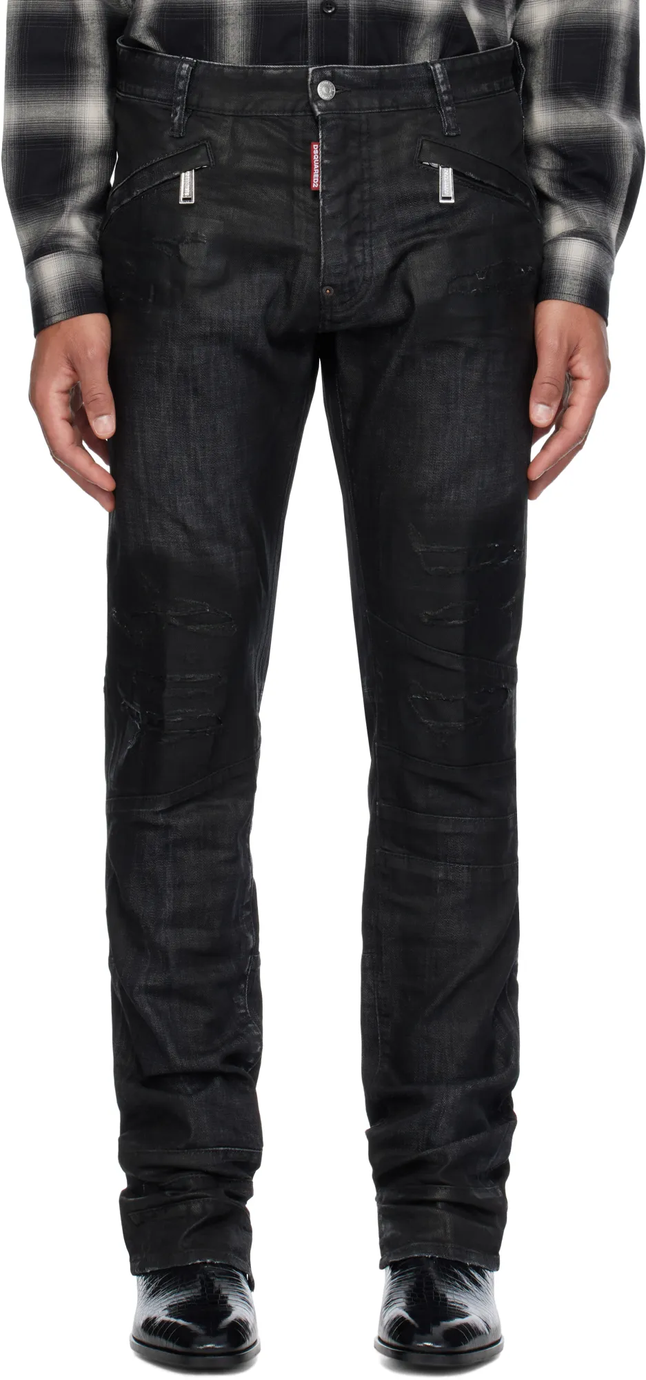 Distressed Skinny Jeans