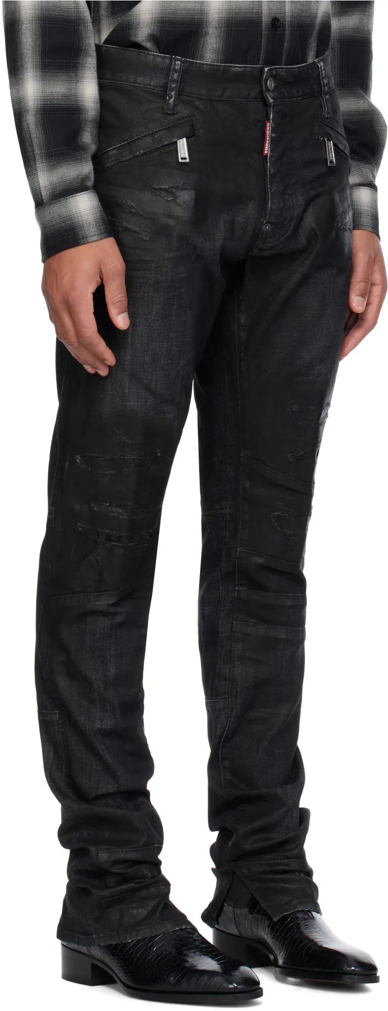 Distressed Skinny Jeans