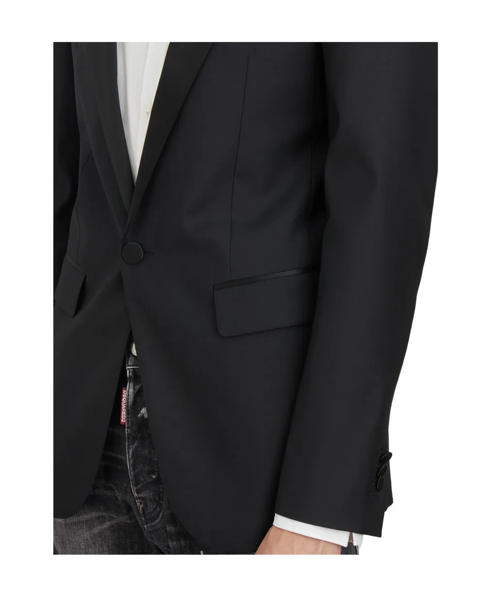 Long-Sleeved Suit Coat