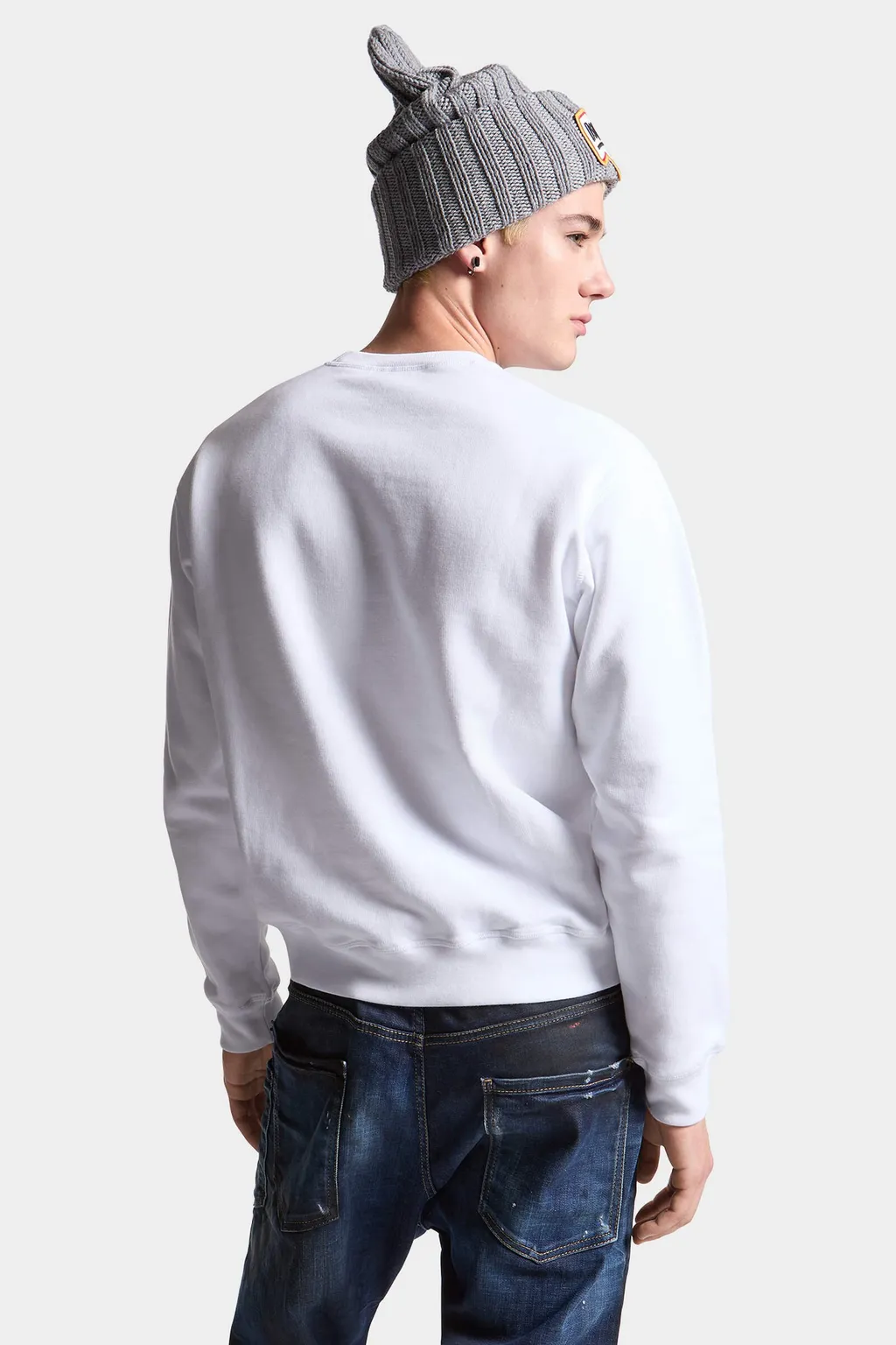 Logo-Print Cotton Sweatshirt