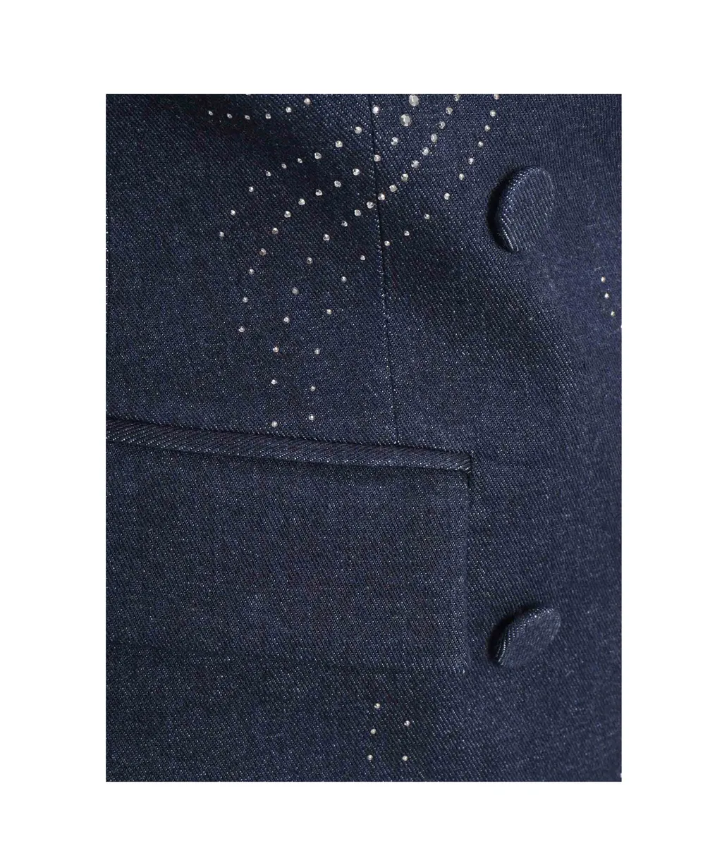 Long-Sleeved Suit Coat