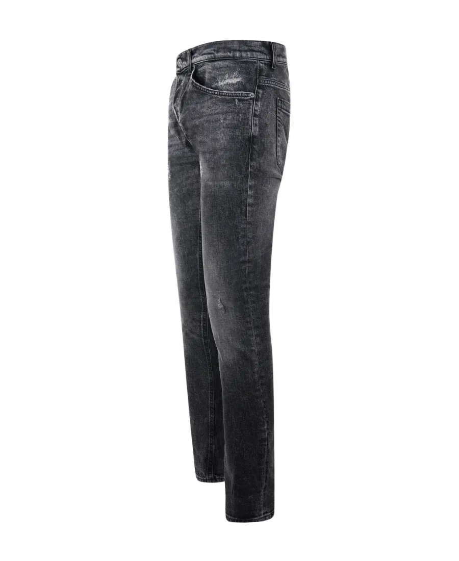 George Distressed Skinny Jeans