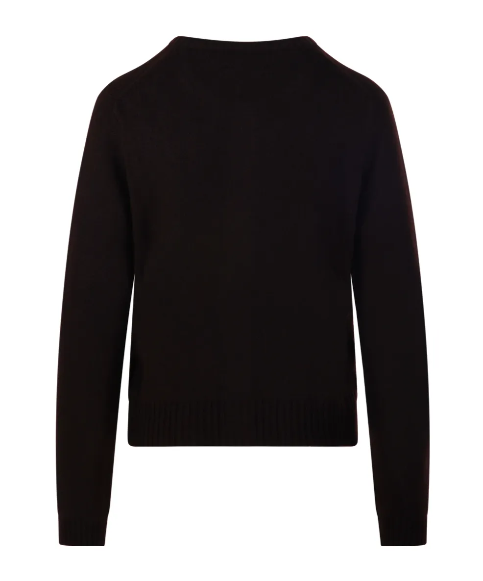 Long-Sleeved Knitted Cardigan