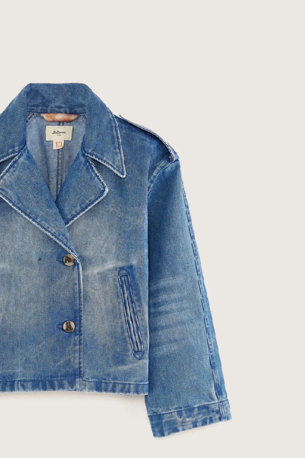 Cropped Denim Jacket