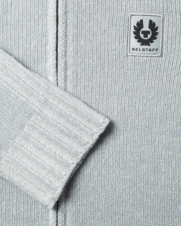 Zip Patch Logo Sweater