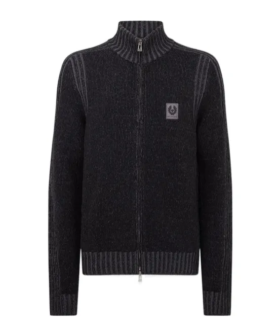 Zip Patch Logo Sweater