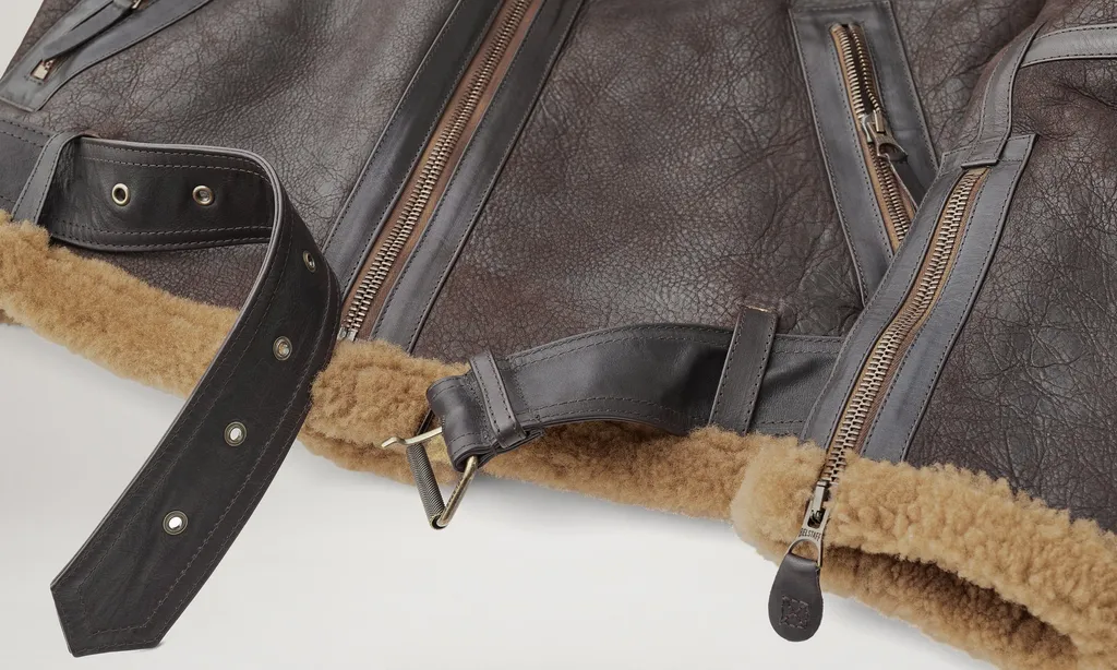 Wilder Shearling Aviator Jacket