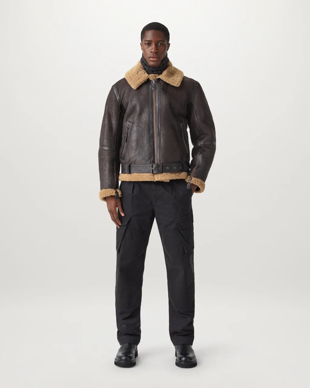 Wilder Shearling Aviator Jacket