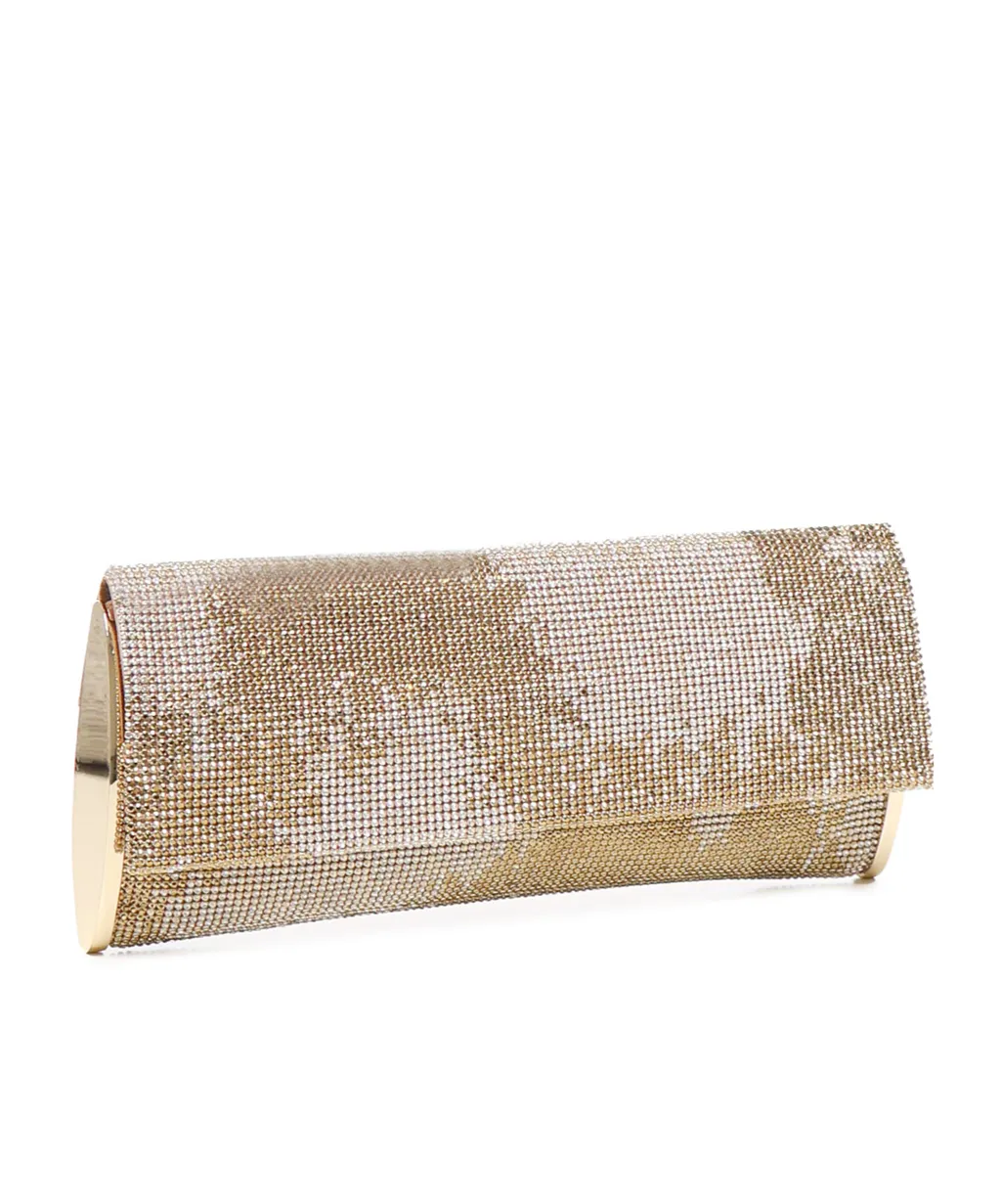 Kate Chain-Link Clutch Bag