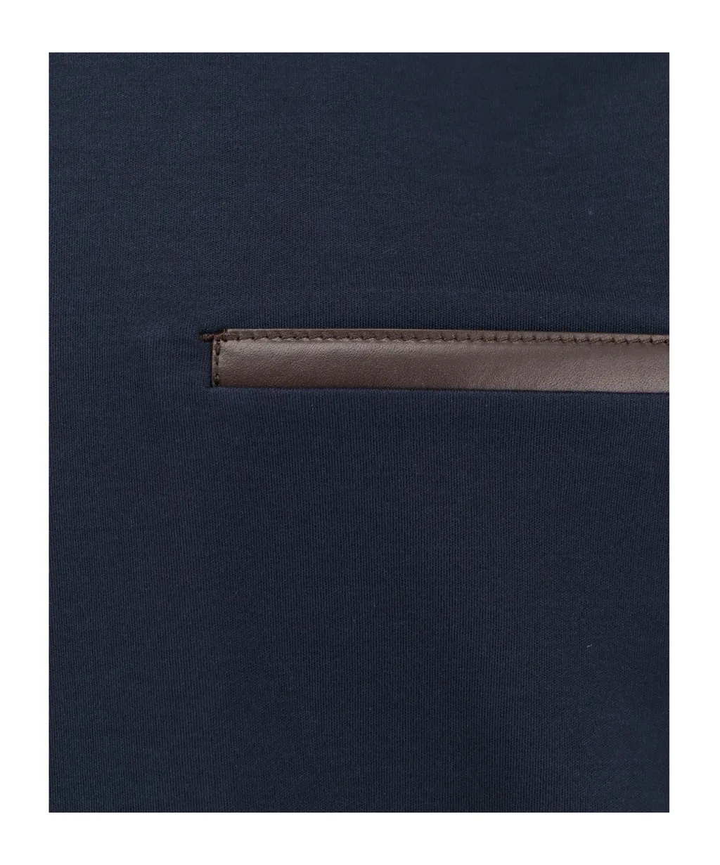 Leather Tab T-Shirt