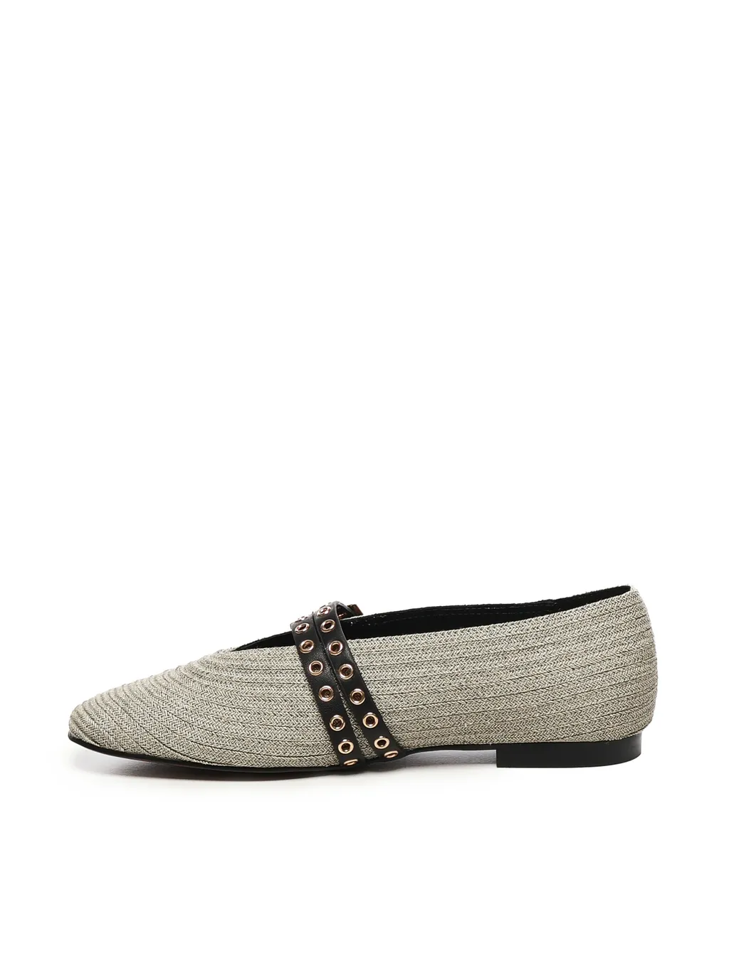 Buckled Tapered Flat Shoes