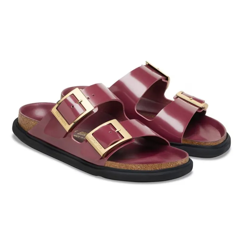 Arizona Double-Buckle Flat Sandals