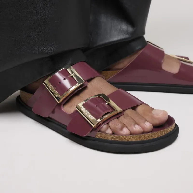 Arizona Double-Buckle Flat Sandals