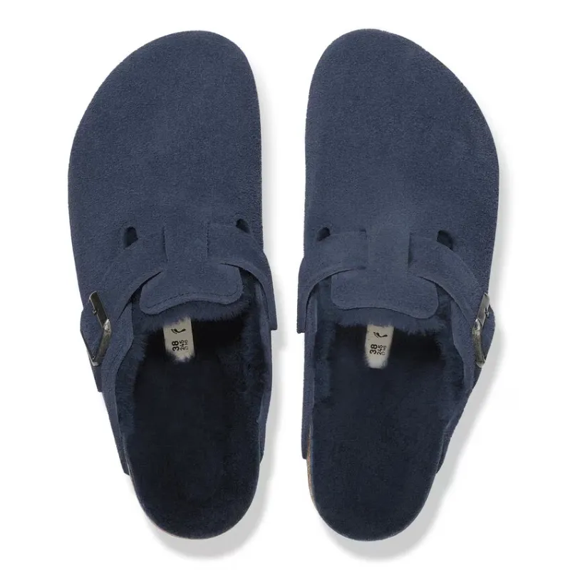 Suede Buckle Sandals