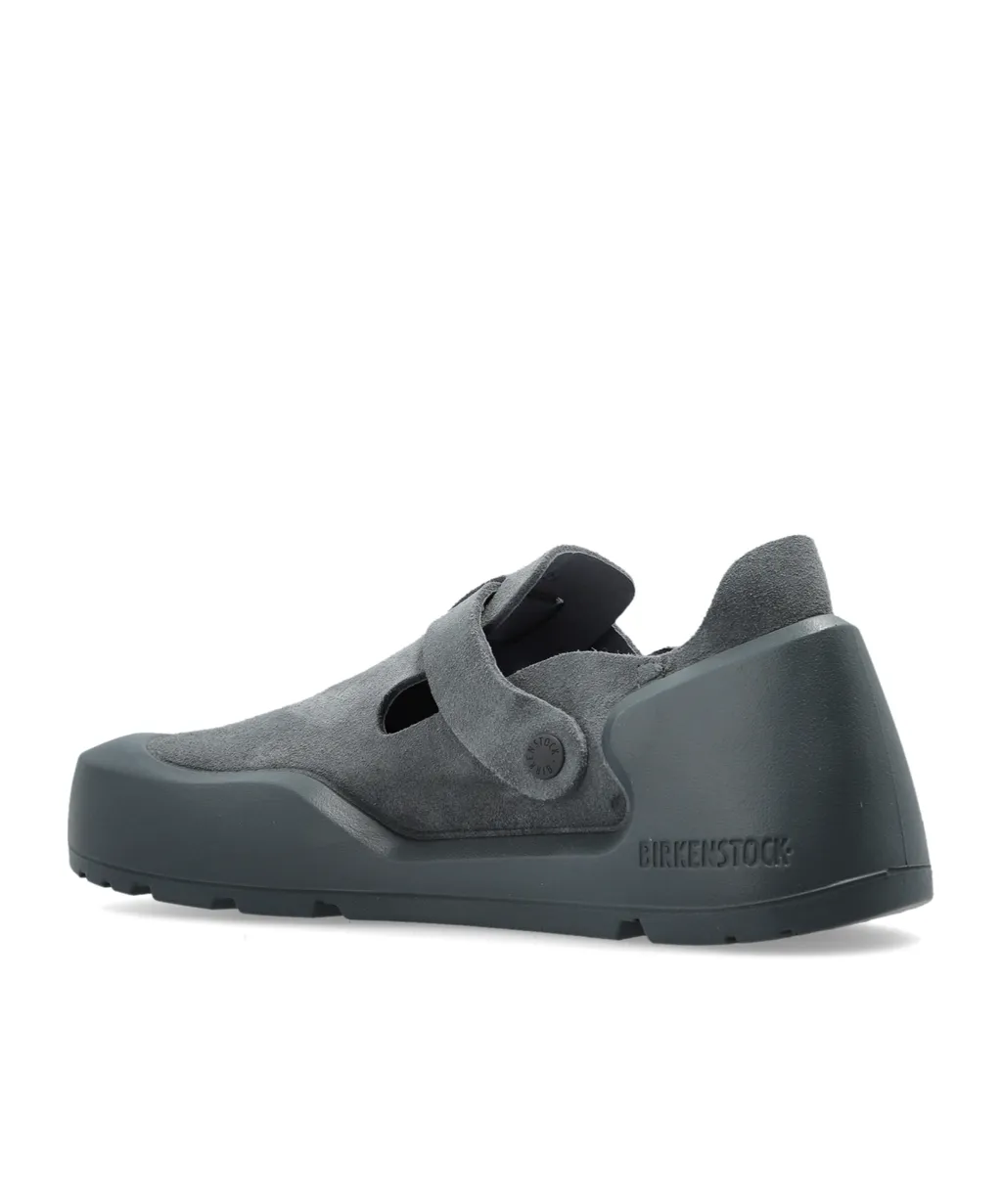 Reykjavik Buckle-Strap Leather Sneakers