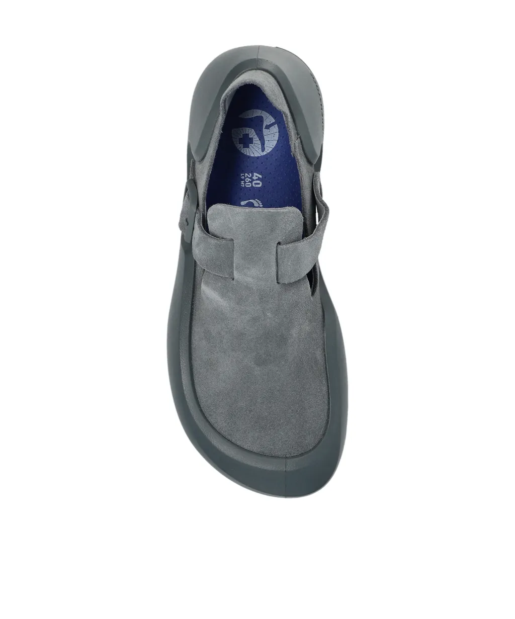 Reykjavik Buckle-Strap Leather Sneakers