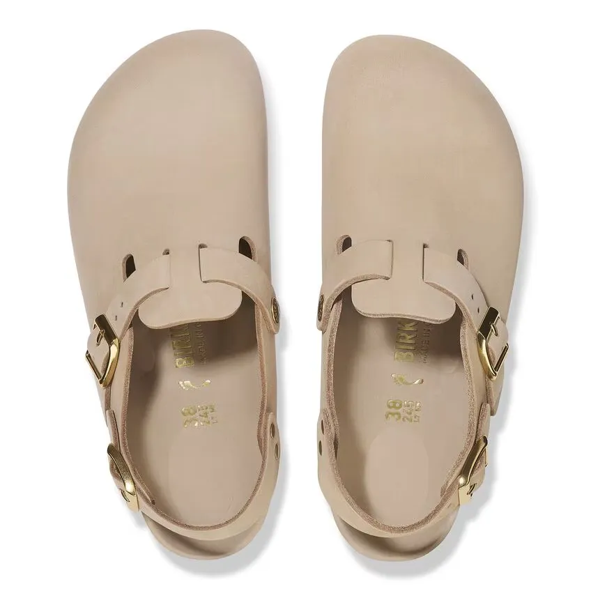 Buckle Detailed Round Toe Sandals