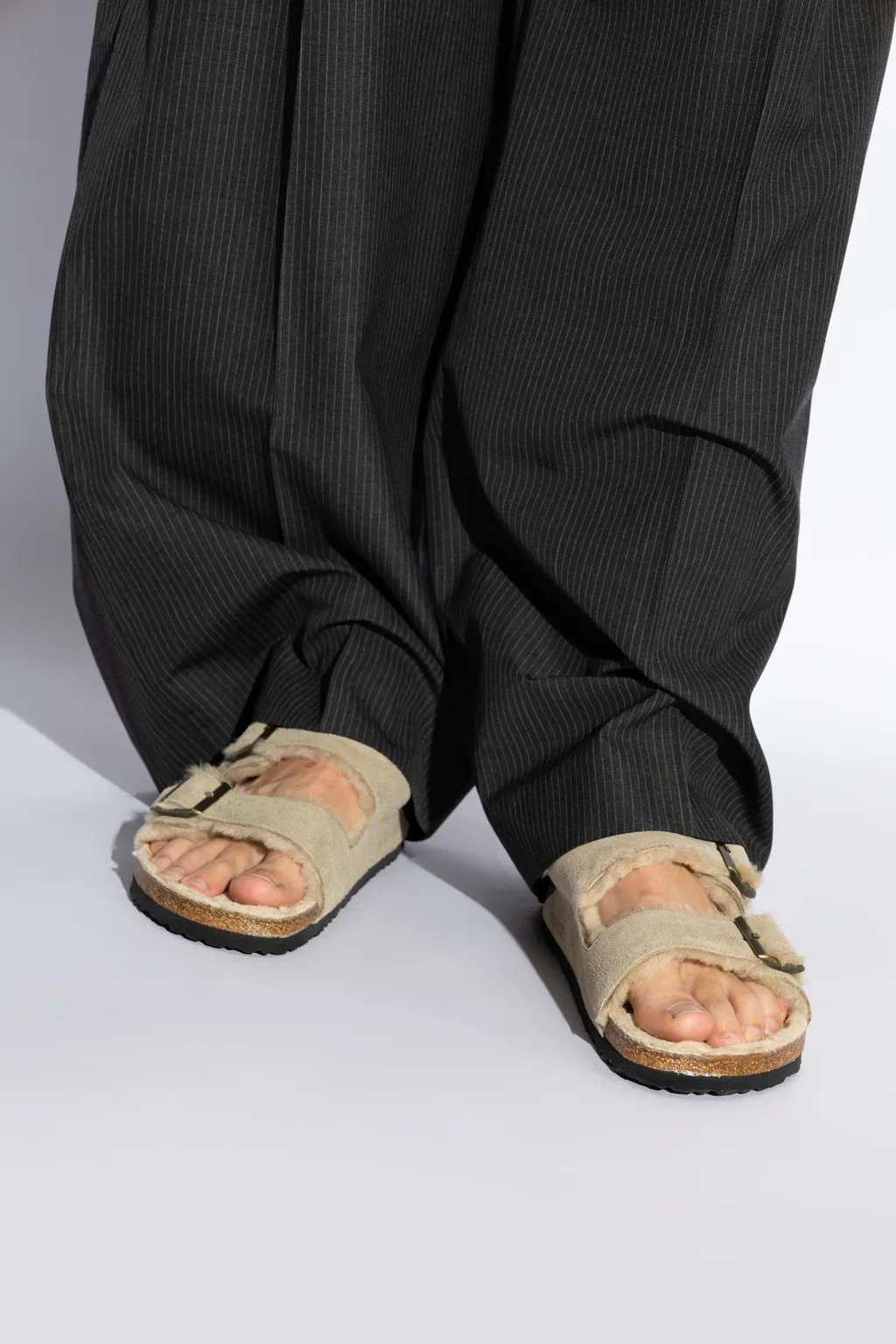 Arizona Shearling Sandals