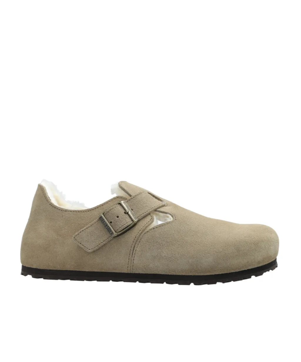 Buckle-Fastening Suede Trainers