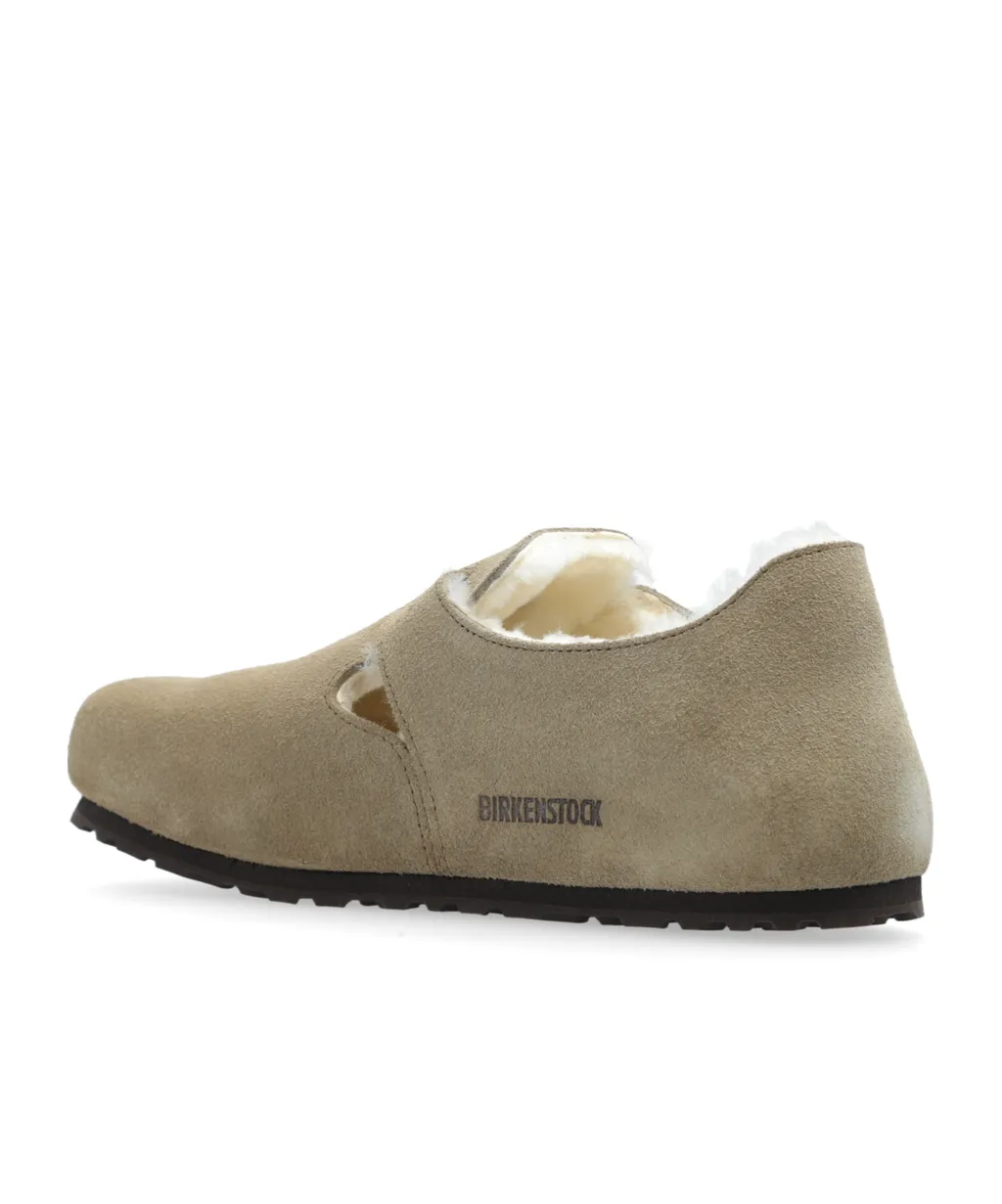 Buckle-Fastening Suede Trainers