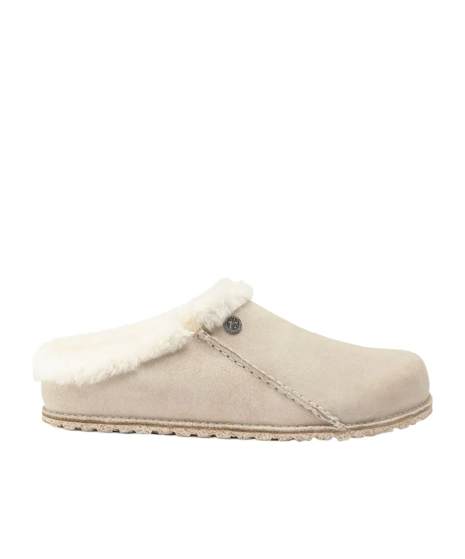 Suede Shearling Slippers