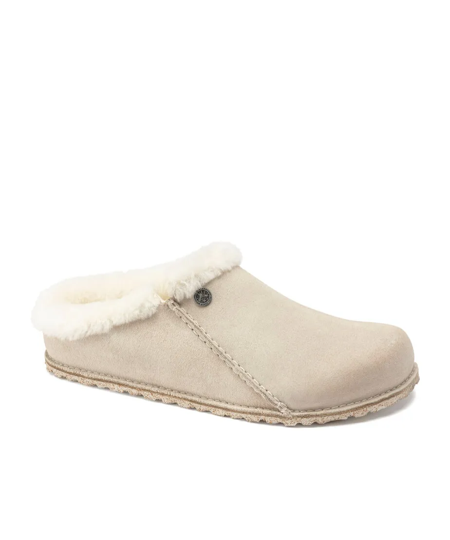 Suede Shearling Slippers