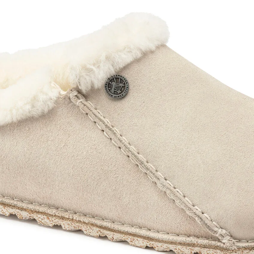 Suede Shearling Slippers