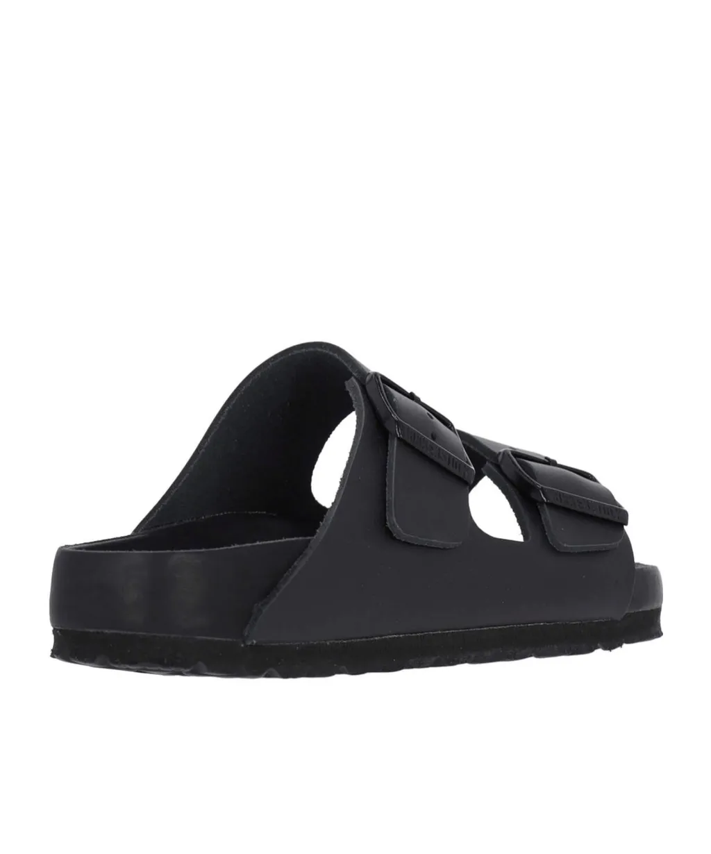 Arizona Logo Engraved Double Buckled Sandals