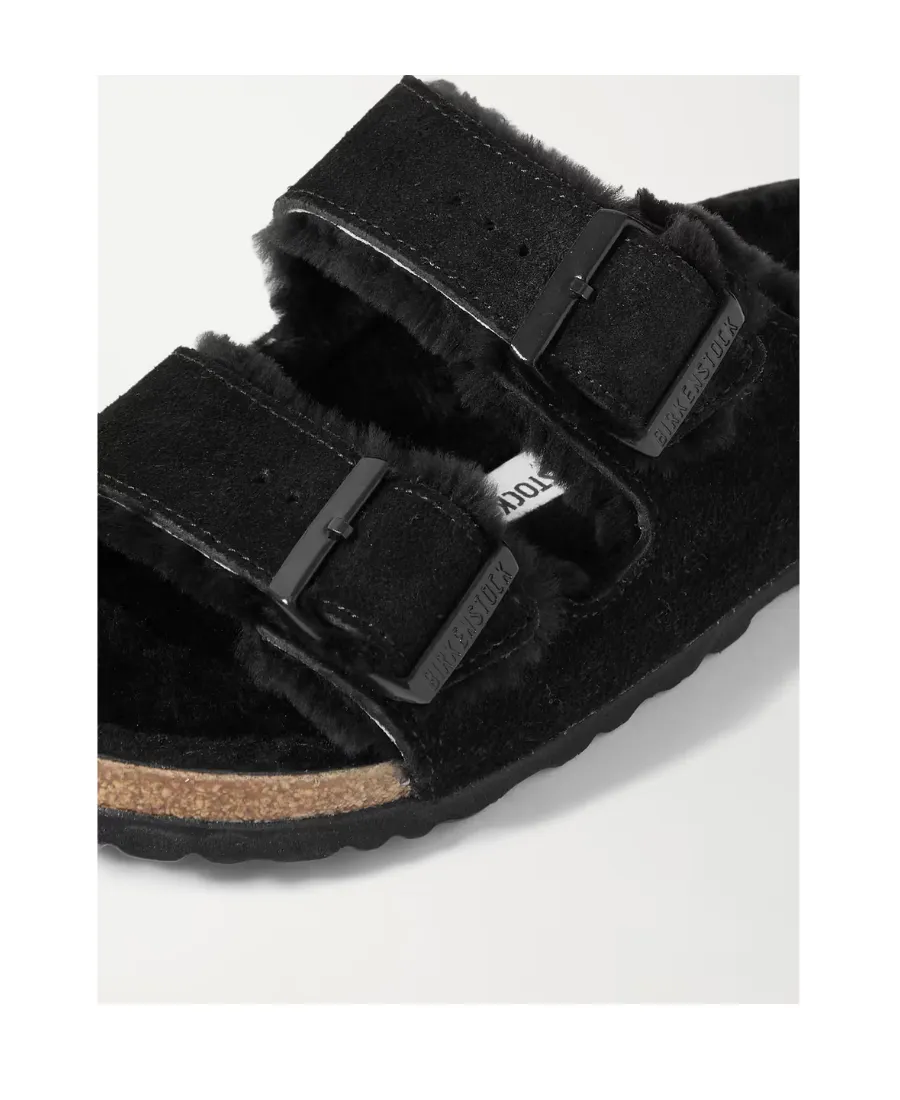 Arizona Buckled Slip-On Sandals