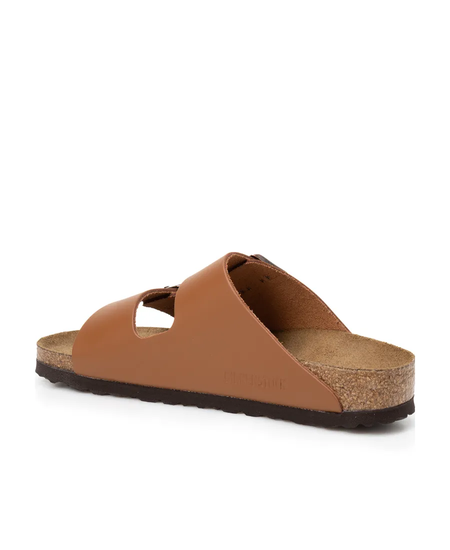Arizona Double-Strap Leather Sandals