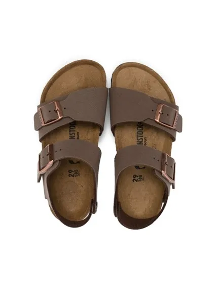Buckle-Fastening Open-Toe Sandals