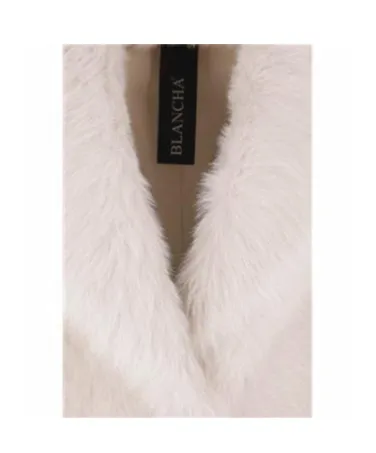 Sheepskin Single-Breasted Coat