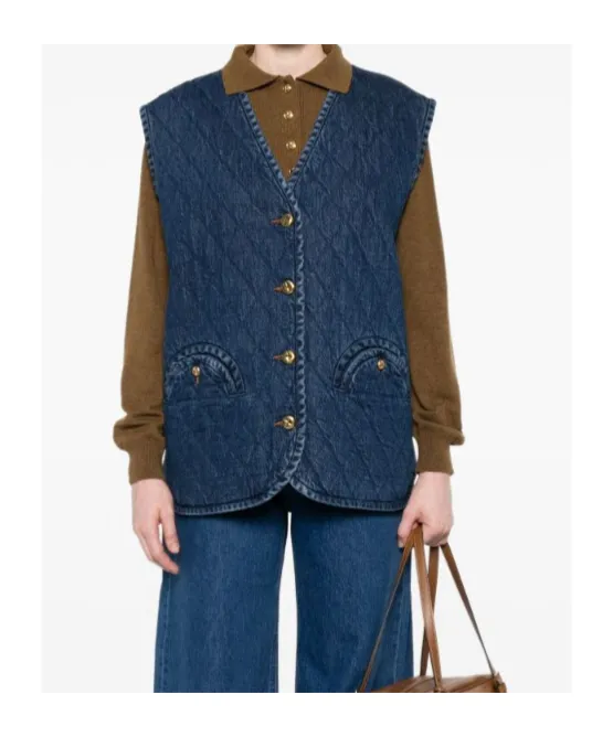 Quilted Welt-Pocket Gilet