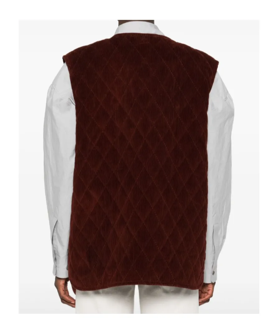 Quilted Corduroy Gilet