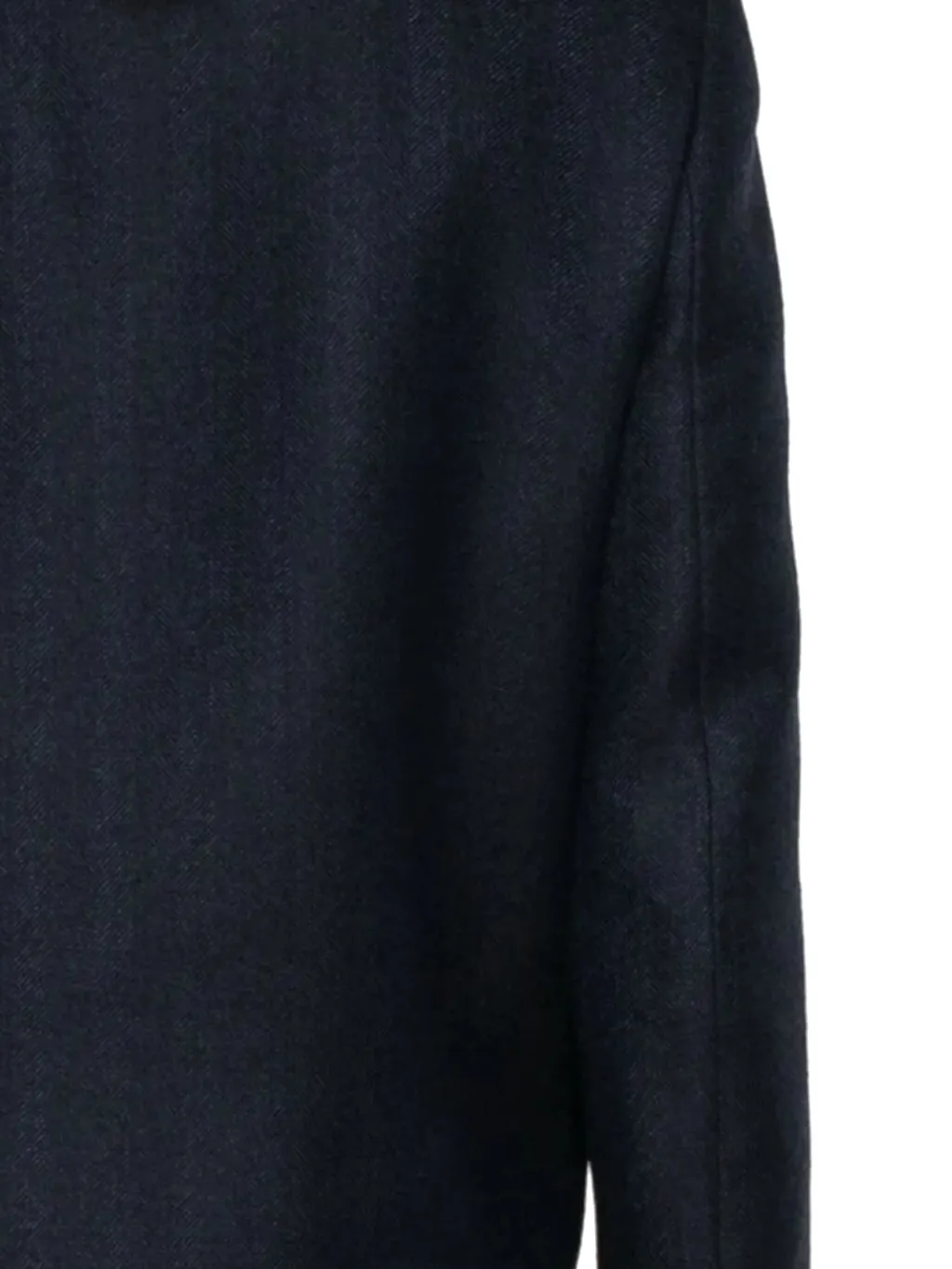 Velvet-Trimmed Pocket Jacket