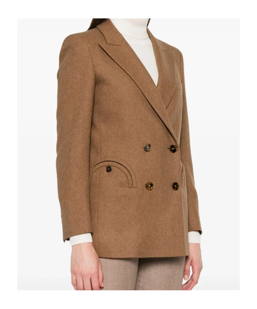 Cholita Double-Breasted Blazer