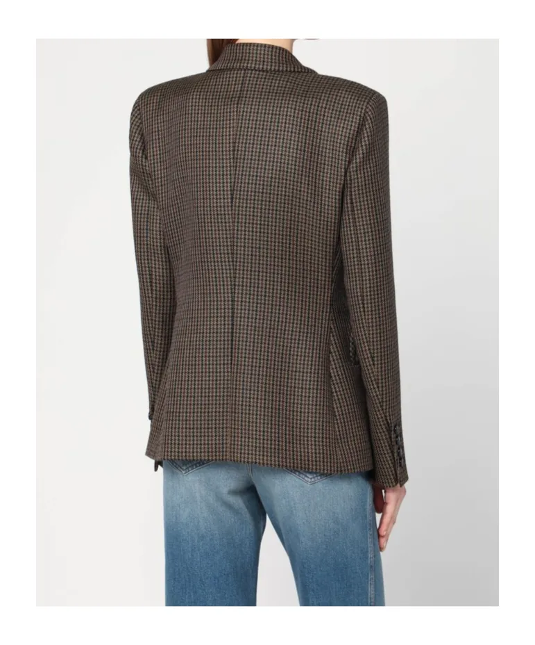 Double Breasted Wool Blazer