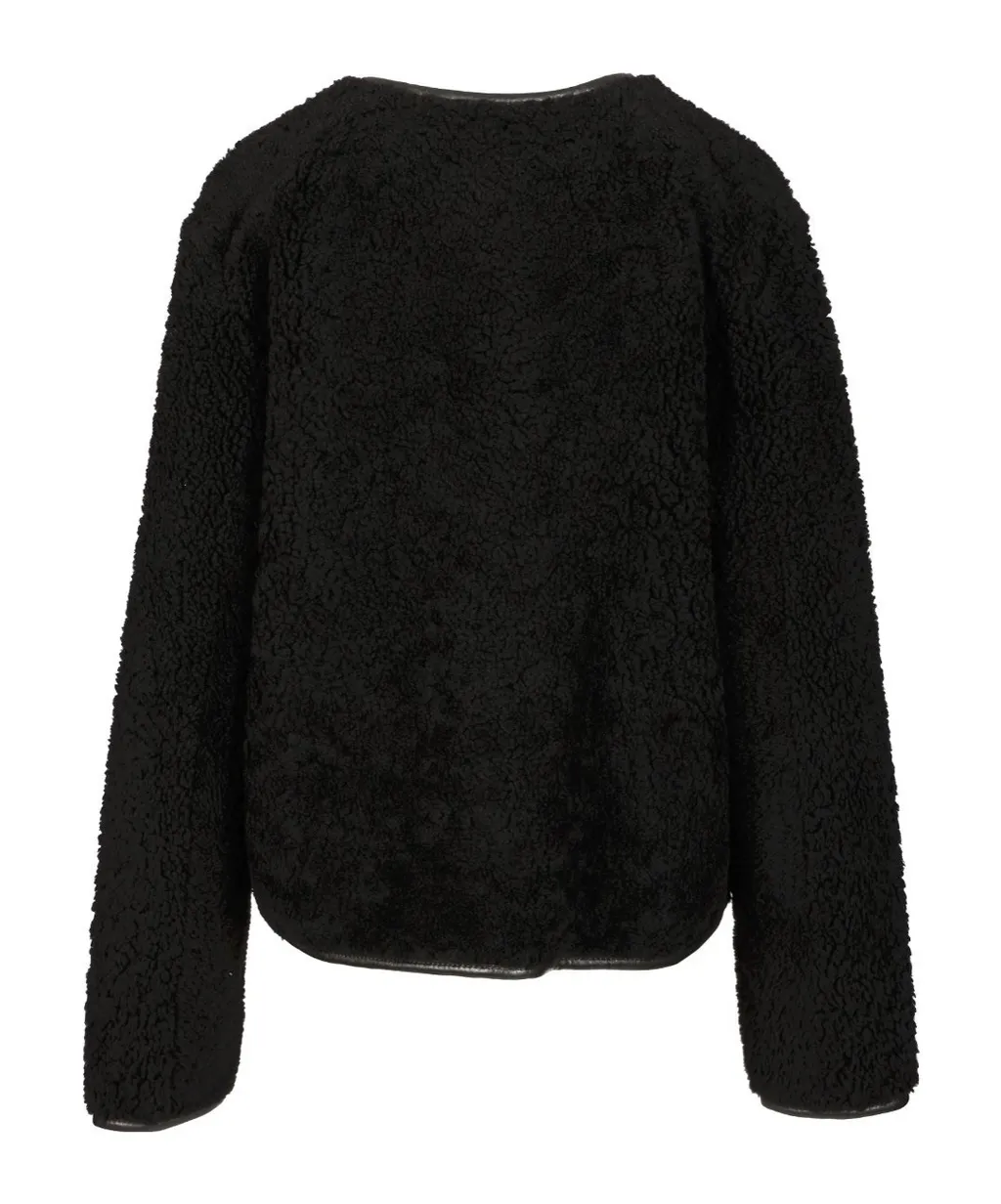 Buttoned-Up Welt-Pocket Jacket